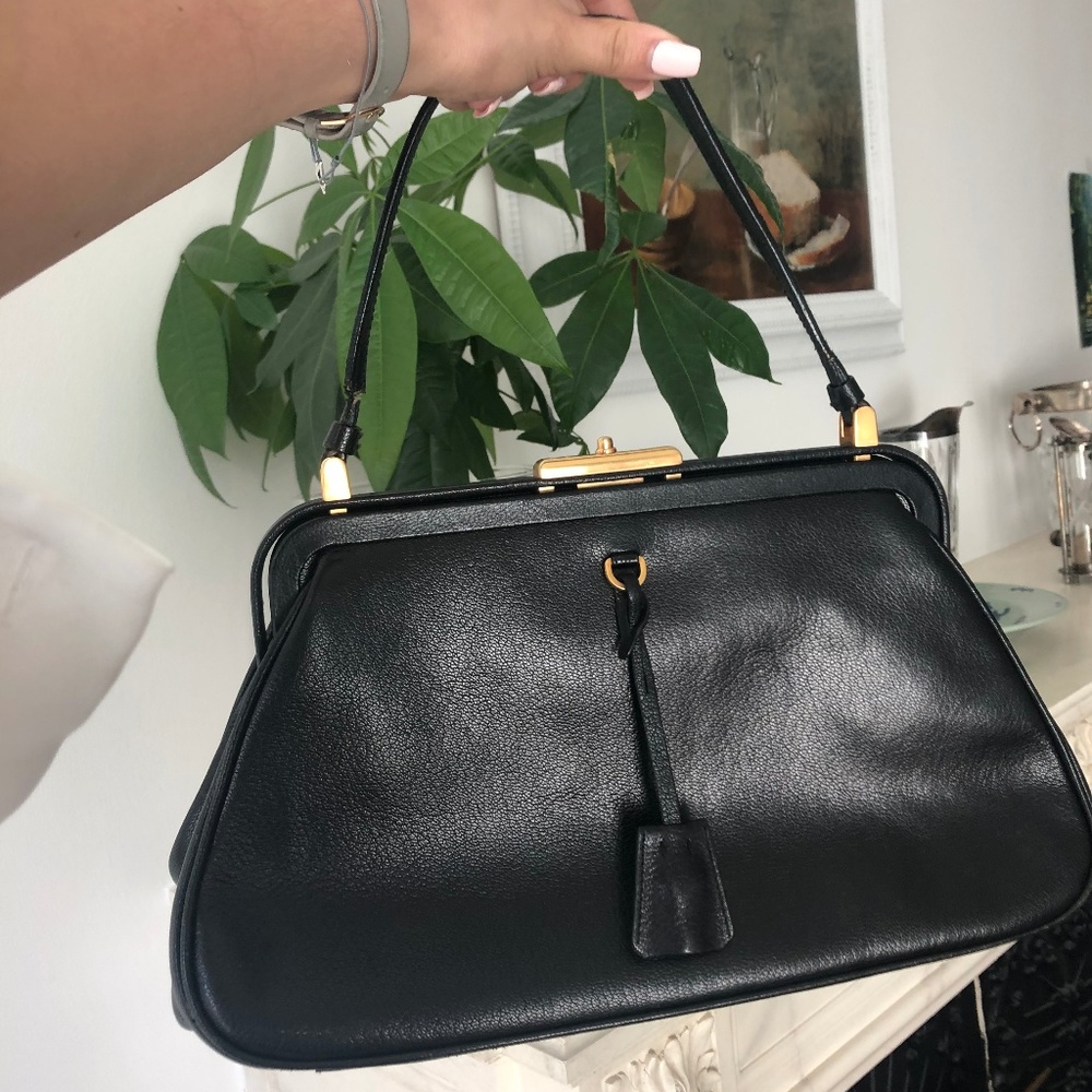 PRADA Madras Cerniera Doctor Bag